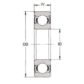 Roulement pour boîtier Ø30mm